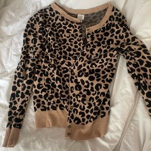 A New Day animal print cardigan